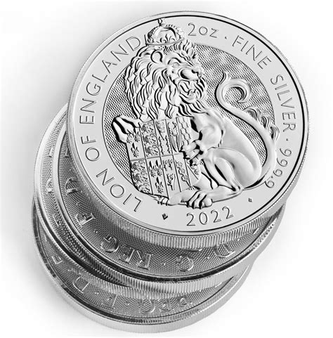 tudor beasts 2 oz|lion of england 2 oz.